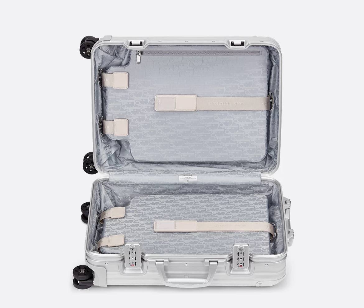 DIOR AND RIMOWA Carry-On Luggage