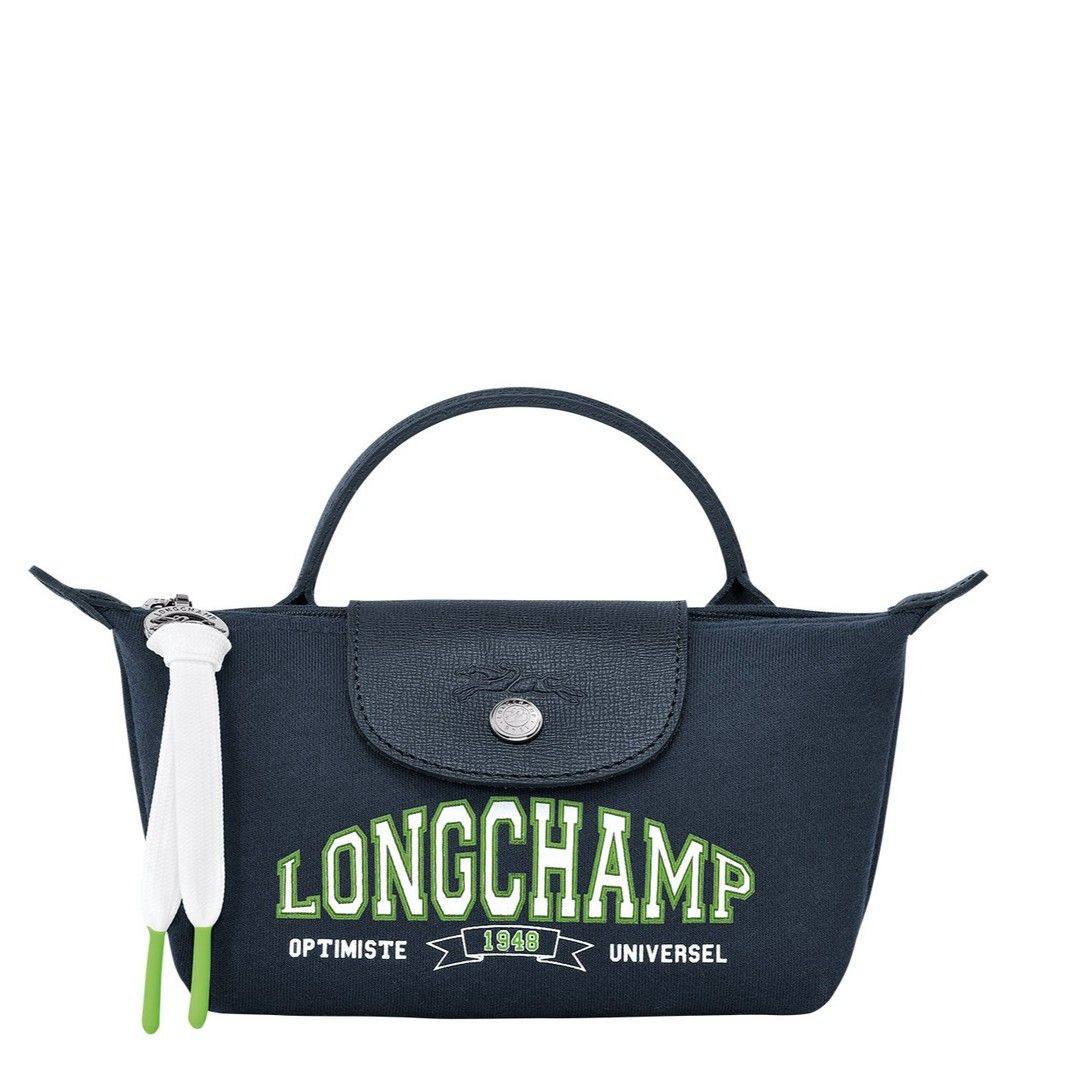 Longchamp Le Pliage Collection Pouch Navy – Canvas