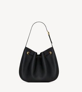 Paris VII Small YSL Hobo Bag in Grained Deer Leather