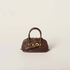 Miu Miu Aventure small nappa leather bag