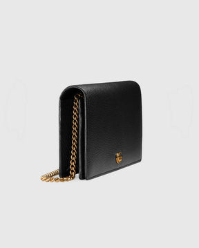 GG MARMONT LEATHER MINI CHAIN BAG