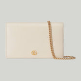 GG MARMONT LEATHER MINI CHAIN BAG