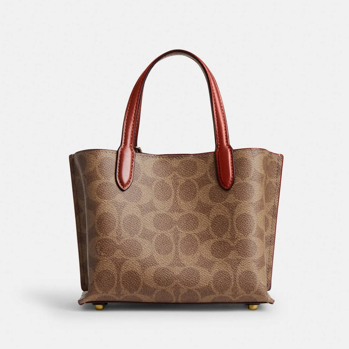 Coach Willow Tote Bag 18 In Signature Canvas