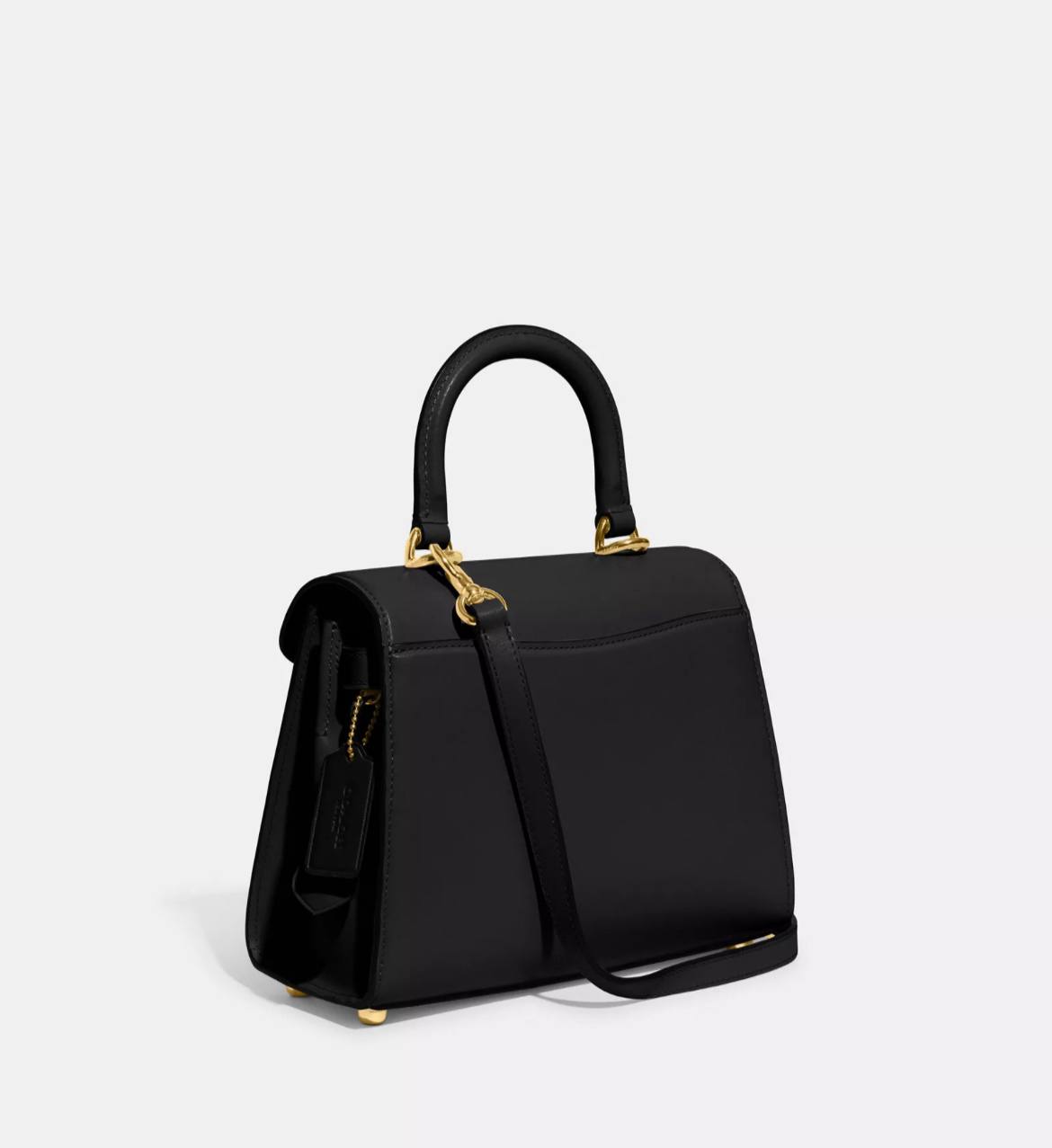 Coach Sammy Top Handle Bag In Black