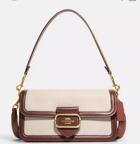 Coach Morgan Shoulder Bag In Canvas