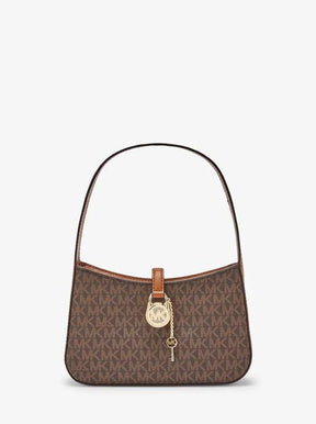 MK LYRA SMALL SIGNATURE LOGO POCHETTE