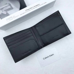 Calvin Klein Wallet & Belt Set for Men