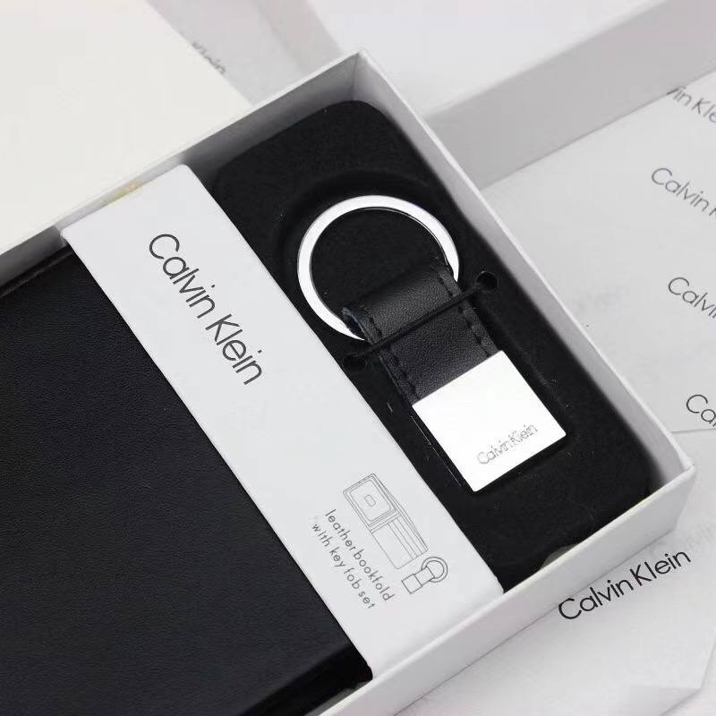 Calvin Klein Wallet & Key Chain Set for Men