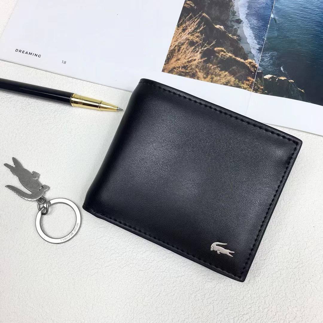 Lacoste Wallet & Key Chain for Men