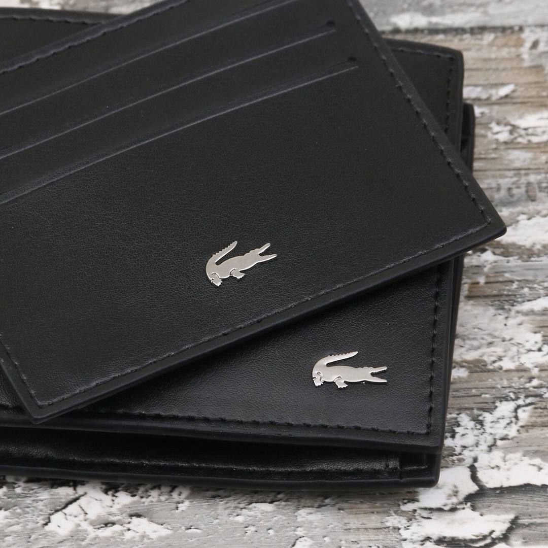 Lacoste Leather Wallet Set For Men
