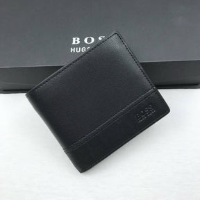 Hugo Boss Leather Wallet Set For Men
