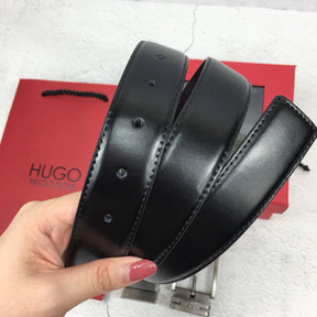 Hugo Boss Leather Belt Set For Men