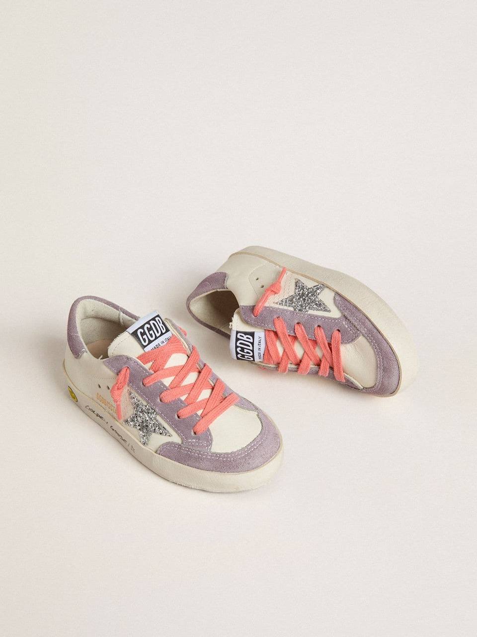 Kids Golden Goose Super-Star Penstar sneakers