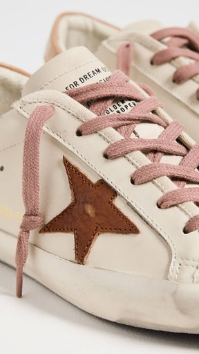 Women's Hi Star LTD with glitter star and brown lizard-print heel tab