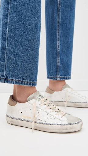 Women's golden goose super-star skate sneakers