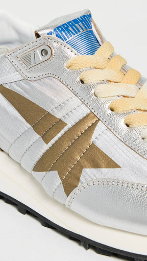 Women’s Marathon with silver ripstop nylon upper and gold star