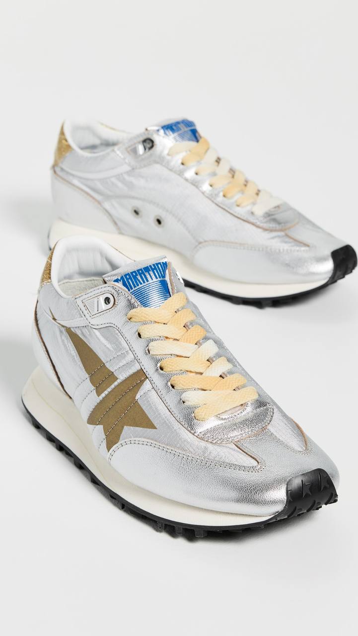 Women’s Marathon with silver ripstop nylon upper and gold star