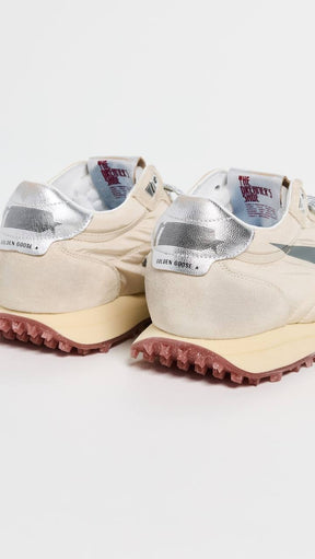 Women’s Golden Goose Marathon metallic-panel sneakers