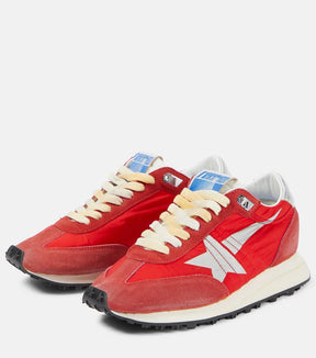Women’s Marathon with red nylon upper and silver star