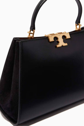 Tory Burch Eleanor leather tote bag in black