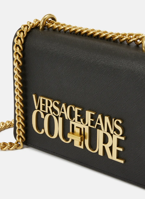Versace Jeans Couture Saffiano Lock Crossbody Bag - Puzzles Egypt