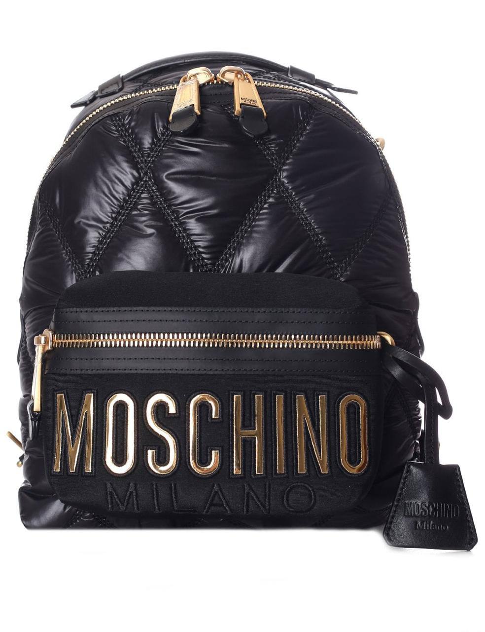 MOSCHINO COUTURE WOMEN'S QUILTED MILANO BACKPACK