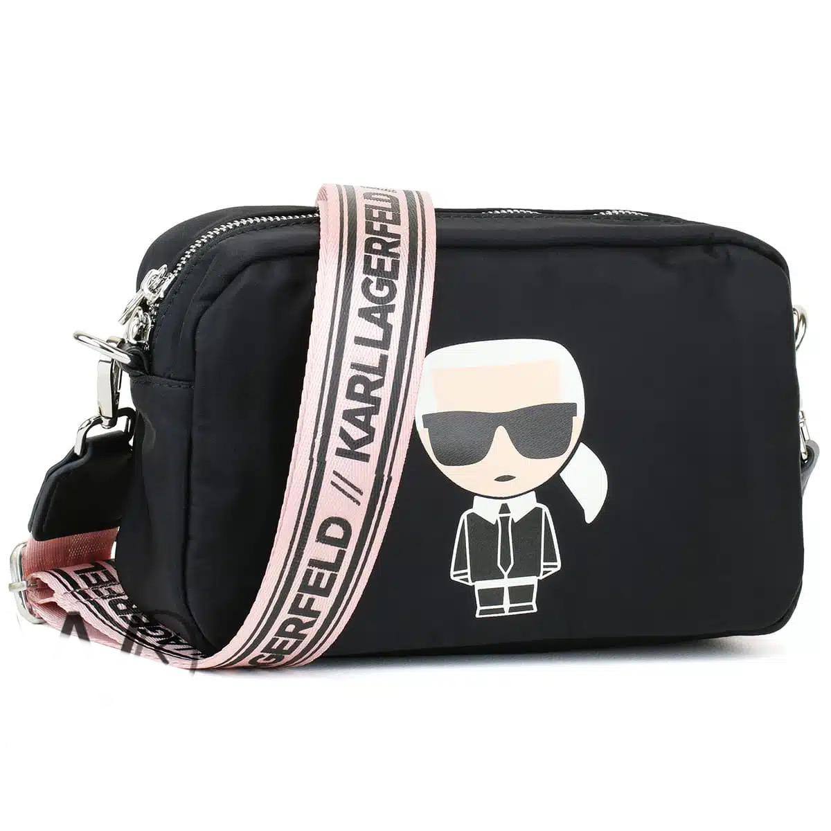 Black Karl Lagerfeld Handbag Crossbody Wash Bag