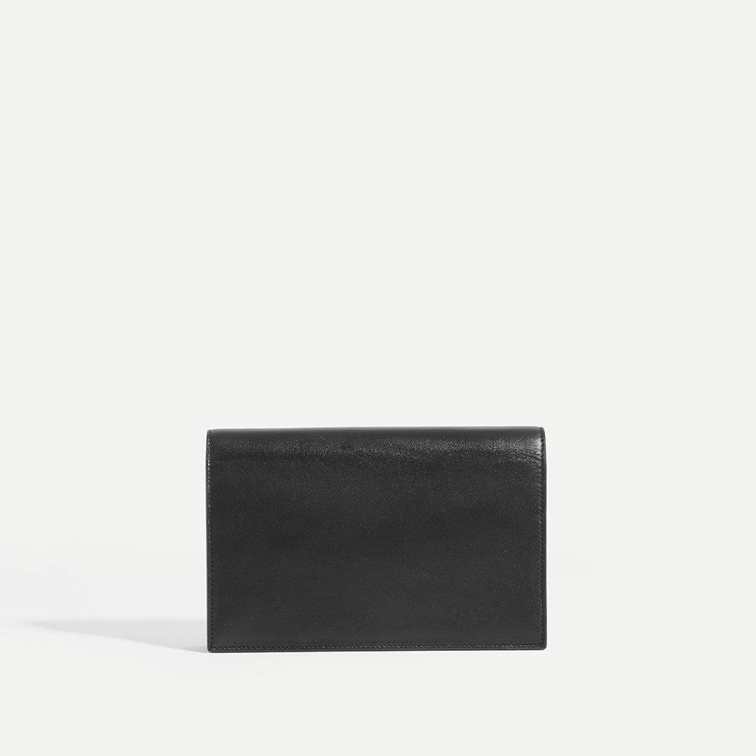 SAINT LAURENT Small Kate Tassel Chain Wallet in Black - Puzzles Egypt