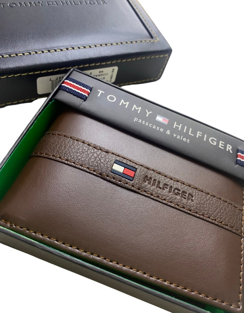 Tommy Hilfiger Men's Ranger Wallet Bifold, Brown - Main Image