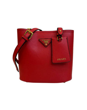 Prada Saffiano leather Mini Double bag - Puzzles Egypt