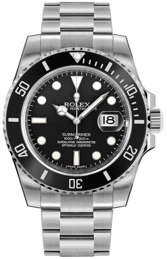 Rolex Submariner Date 126610LN Oyster Perpetual Black Dial 41mm Men's Watch - Puzzles Egypt