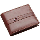 Tommy Hilfiger Leather Men's Wallet Ranger Pass case - Tan