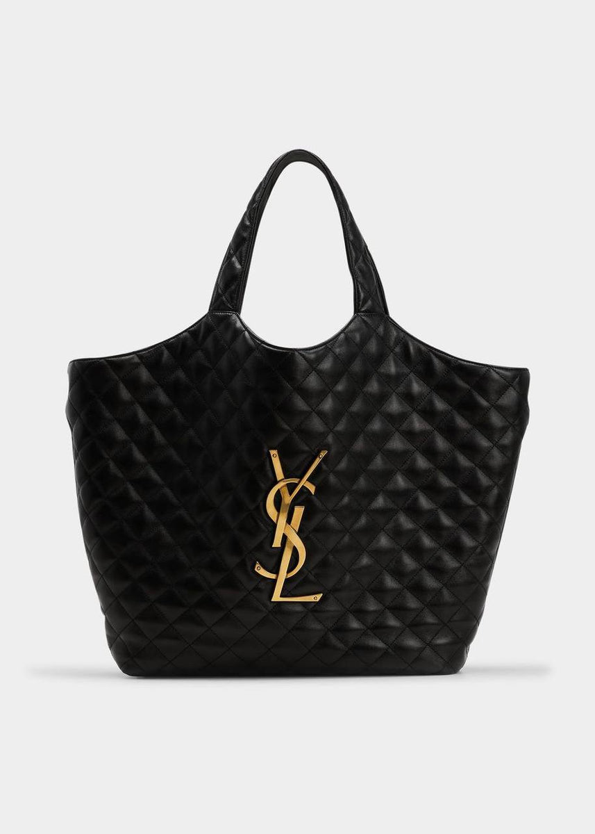 YSL ICARE maxi shopping bag in quilted lambskin - White: Buy Online at Best  Price in Egypt - Souq is now